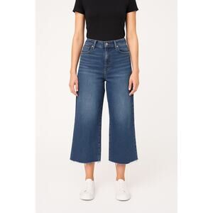 OAT New York Wide Leg Cropped Jeans Raw Hem Women’s 12/31